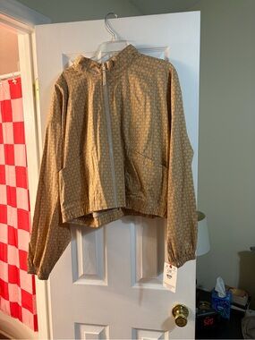 Champion Brown Windbreaker NWT